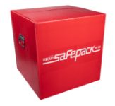 Термоконтейнер для хранения и перевозки медицинских и температурных грузов Biocard SafePack в красном гофрокоробе 