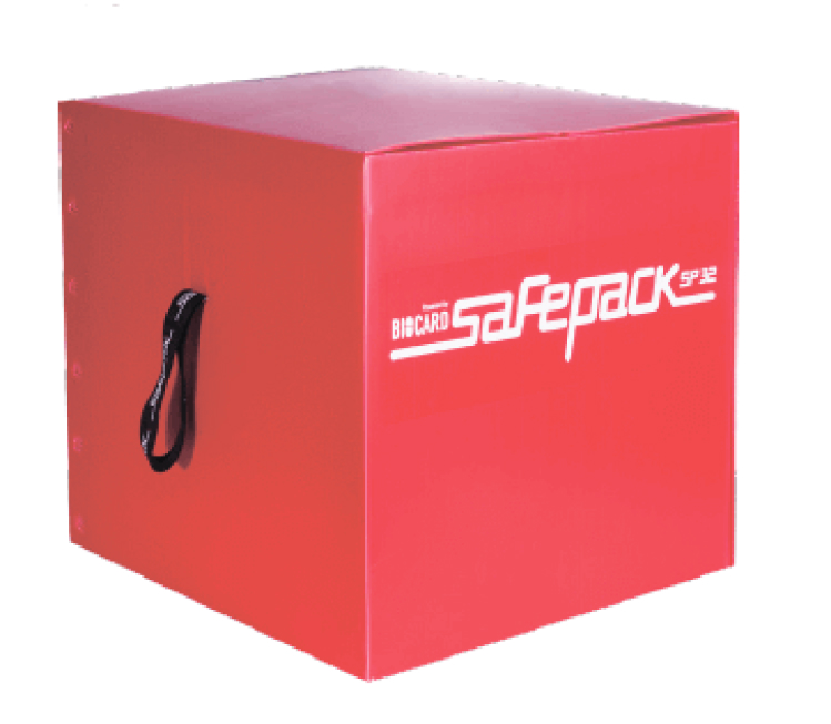 ТЕРМОКОНТЕЙНЕР SAFEPACK SP-32 PPU В ГОФРОКОРОБЕ